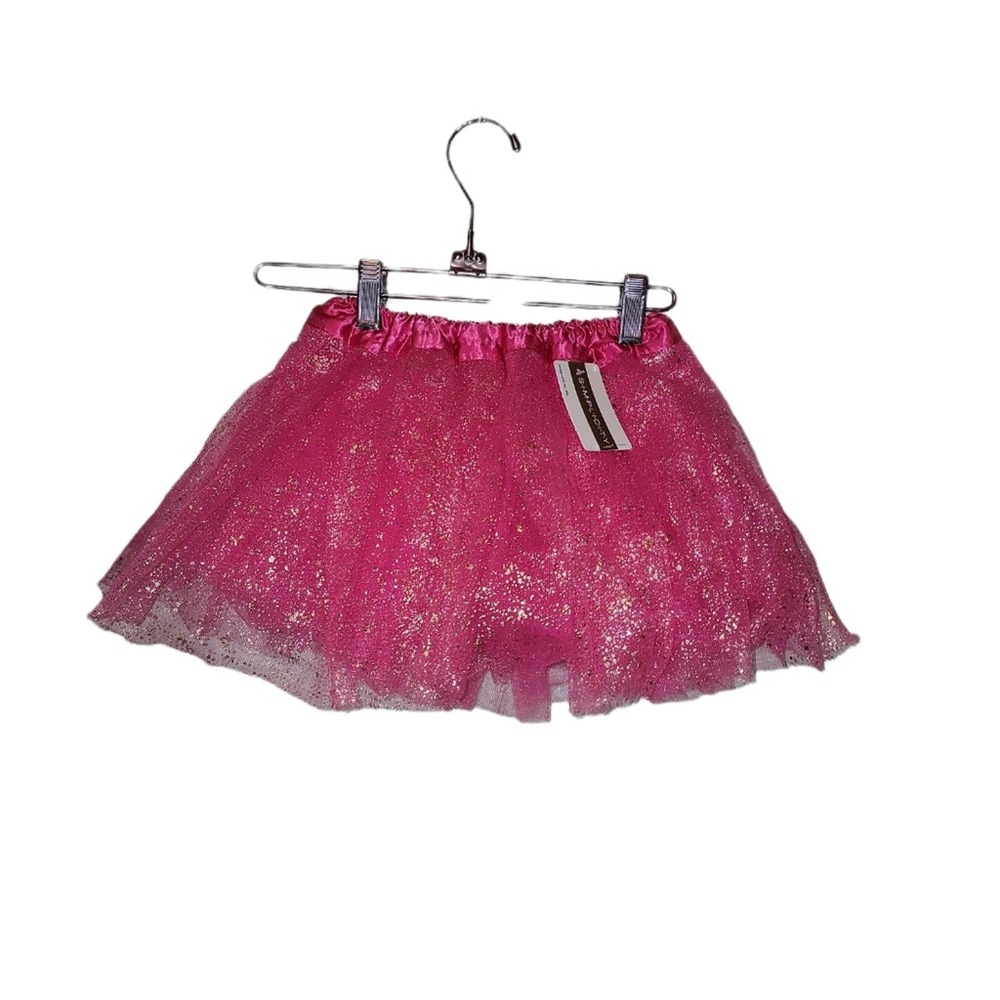 NWT Simplicity Skirt Pink Gold Tutu Holiday Wear